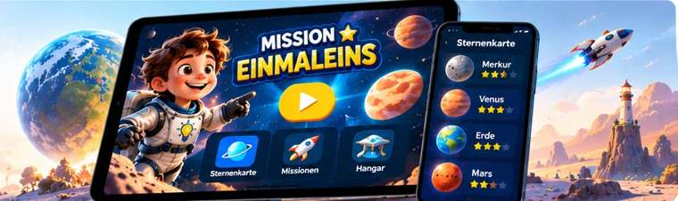 Mission Einmaleins – Weltraum-Lernwelt